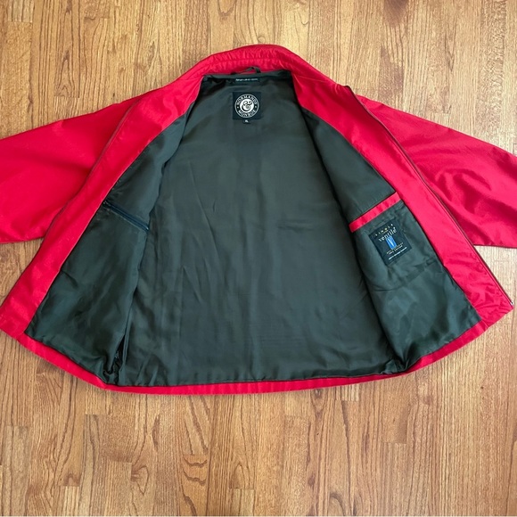 Normandy & Monroe Ventile cotton waterproof and wind proof red jacket size XL - Picture 9 of 13